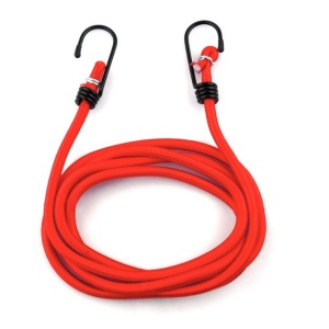14841 - Alça redonda Workfit vermelha com estampa de polvo, 100 cm (2 unidades)