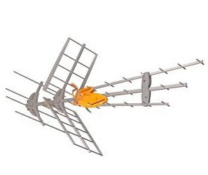 149441 -8424450185391 TELEVES - Antena Terrestre Dat BOSS Mezcla BIII/UHF (C5-12/21-60) G 8,5/16dBi BOSS Apagado, G 36,5/44dBi BOSS ON (Embalaje individual)