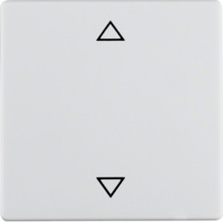 16206079 - Q.x - llave simple flechas, blanco HAGER Ean:4011334312536