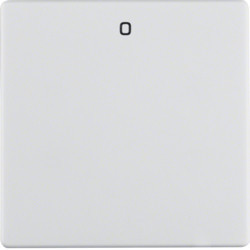 16226089 - Q.x - tecla "0", branco HAGER EAN:4011334312581