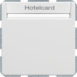 16406099 - Q.x - Encerrar. tarjeta hotel, blanco HAGER Ean:4011334404798