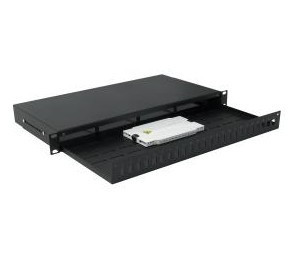 19 "1u rack tray, up to 24 SC Simplex or Duplex LC connectors (depth 236mm)