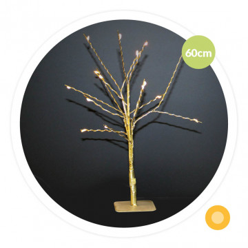 204690152 - 8433373074491 DECORATIVE LEED COUNIBLE 60CM 3XA GOLDEN