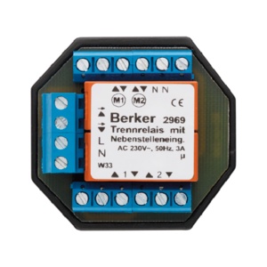 2969 - Schneidrelais mit cont. Aux. Hager EAN: 4011334192015