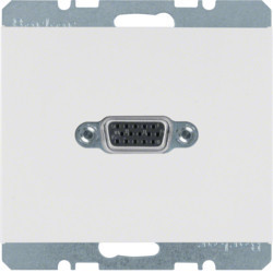 3315417009 - K.1/K.5 - salida VGA Párrico., blanco HAGER Ean:4011334330424