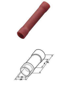 370350 - Conector de arriba aislado 0,5-1,0 Jis 100uni