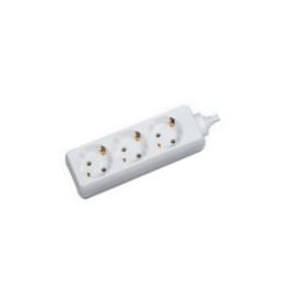 3x Schuko Block 3G1.5mm 3m