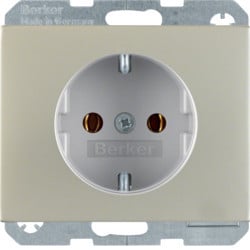47357004 - K.1/K.5 - tom. Schuko obtur., inox HAGER EAN:4011334282266