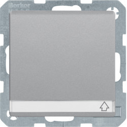 47526084 - Q.x - Schuko c/cubrir e p-ETIQ, aluminio HAGER Ean:4011334446743