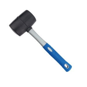 502060009 - Martelo de borracha com cabo de fibra de vidro 450gr