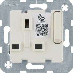 53420212 - Tomada BS c/ interrup., creme HAGER EAN:4011334405061