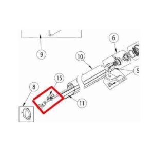 65MC5 - Microinterructor fin de curso a ARCO, Caja, CROSS, Pwr, UPPER e dispositivo de descubrir a CROSS3 (5 regiones)