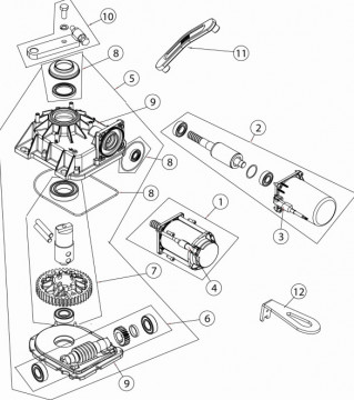 6Z32N - 24 VCC engine for cubic 6h -6hv
