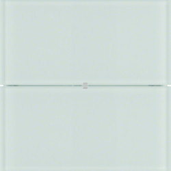 75162090 - B.IQ - BP KNX 2 Tasten, weißes Glas Berker EAN: 4011334380849