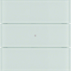 75163090 - B.IQ - BP KNX 3 Tasten, weißes Glas Berker EAN: 4011334380863