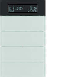 75664590 - B.IQ - BP KNX 4 TEC+Thermóst, Glass BR Hager Ean: 4011334380924