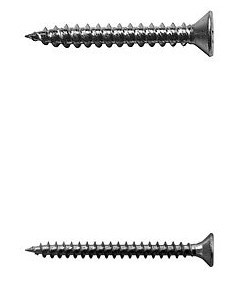 793031 - Tornillo asustado Mellizo Rápido Mellizo 4,0 x 50 mm 100uni