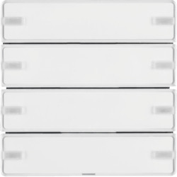 80144329 - BP KNX Q.X 4 Easy P -etiq Keys, Br Hager Ean: 325061715347