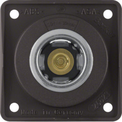 845712501 - Integro - tomada 12V, castanho mate HAGER EAN:4011334322856