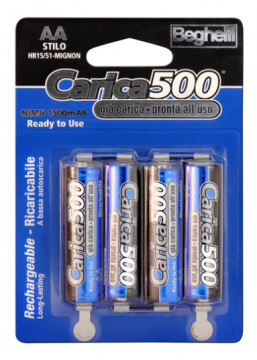 8851 - BLISTER 4 BATT.AA Rico NIMH 1.500mA