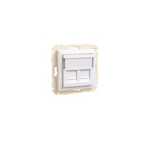90442 SDU Borde C/MÓDULO DUPLO P/CONETORES RJ45 DOURADO 5603011606794