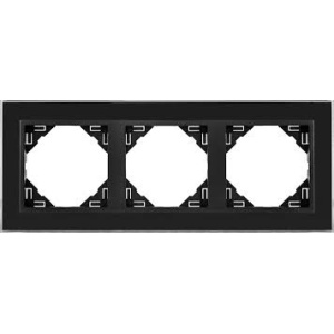 90930 TEP ESPELHO TRIPLO CRISTAL NEGRO/PRETO MATE 5603011608019