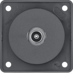 945112515 - Integro - TV, TV, Anthracite Mate Hager Ean: 4011334241188