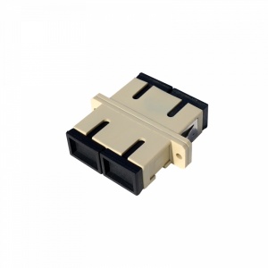 Adaptador F.O. Duplex Multimodo "SC" Fêmea - "SC" Fêmea