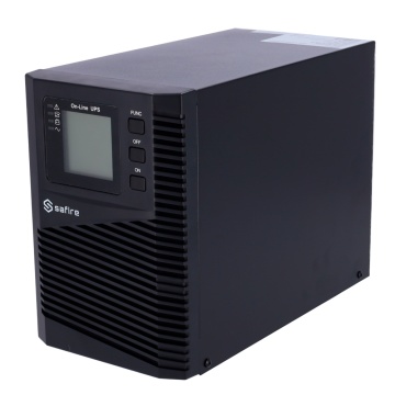Ahorrar en línea - Fuerza 1000VA/900W - Prohibido 200~240 VACACIONES / Salida 200~240 VACACIONES - 4 salidas de reserva tipo IEC protegido - Tiempo de recargar 4~5 h - 2 baterías sellado de dirigir-ácido (incluido)