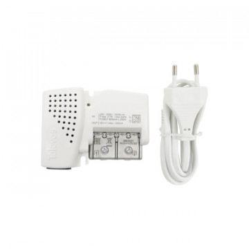 Amplificateur d'appartement Picokom 1E / 1S "Easyf": 47 ... 694MHz G 14 / 20DB VS 102/105DB µV auto-réjusable 12V-150MA