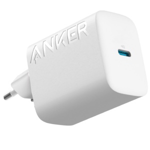 Anker - Carregador USB - Potencia 20W - Carregamento rápido - Saída USB-C - Cor branco