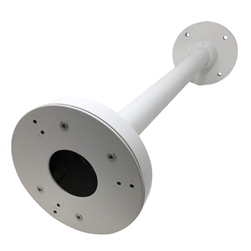 Apoyo techo - Altura 532 mm - Adaptar a usar no exterior - Color blanco - Fabricado em aluminio - Paleta de cables