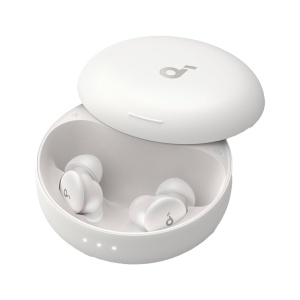 Auscultadores Soundcore sem fios para dormir - IA Onda Cerebral com ritmos binaurais - ANC Cancelamento de ruído | Bloqueio do roncos - 3 microfones - Personalização através da aplicação Soundcore - Resistente à água IPX4