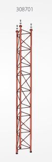 Bastardo Intermedio Torre 360 Zinc+Rojo 3m