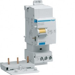 BDH340F - Bloco dif. 3P 40A 30mA A HI c/born. des HAGER EAN:3250611345831