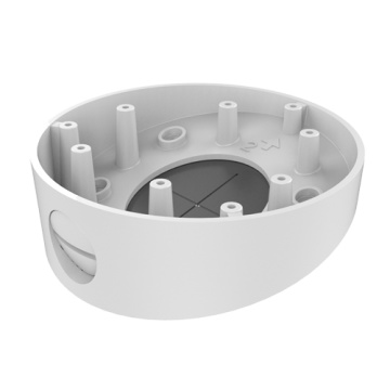 Boîte de connexion - pour les chambres à dôme - apt pour une utilisation en plein air - infligé infligé - passant de câble blanc - blanc
