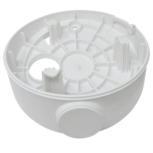 Boîte de connexion - pour les chambres en dôme - Ajustement pour une utilisation intérieure - infligée au plafond en pente - Câble Câble - Couleur blanche