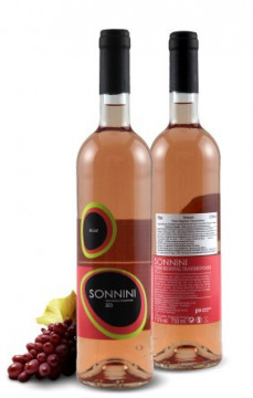 Botella Vino Rosa Fresco 75cl Sonnini 11,5%