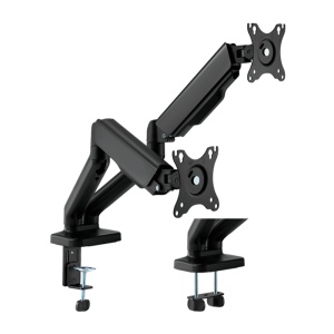 Braço para dois monitores - Instalação em mesa - Peso suportado 9 Kg/Braço