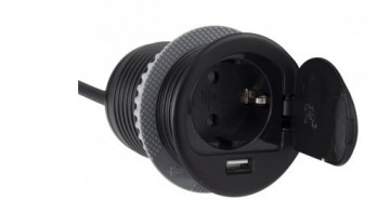 Cable de extensión construido SINGLE Caja con USB