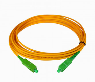 Cable F.O.Monomodo Pre-conectado a Interior LSFH DCA "SC/APC" 40m