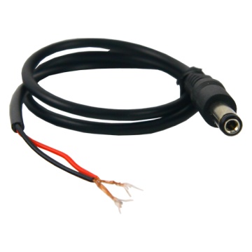 Cable rojo/Negro paralelo SAFIRE - 400 mm de longitud - Terminales positivo/negativo - Conector masculino estándar - Terminales a tornillo - Permitir alimento directo