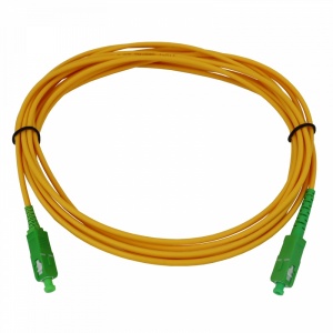Cabo F.O.Monomodo Pré-conectorizado para Interior LSFH Dca "SC/APC" 30m