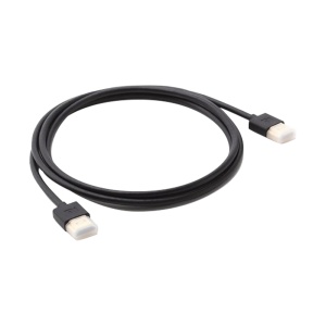 Cabo HDMI - Conectores HDMI tipo A macho - Alta velocidade - 0.3 m - Cor preto - Conectores anticorrosão