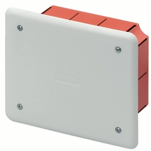 Caixa de derivação de encastrar 48 PT, 118 × 96 × 50 mm