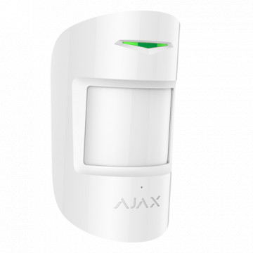 Caixa para detetor de movimentos - AJ-COMBIPROTECT-W - Fácil instalação - Inclui SmartBracket - Plástico ABS - Cor branco