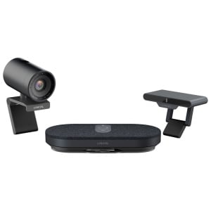 Câmara 4K - Microfone-altifalante - Receptor - Transmissão de ecrã sem fios - Plug and play - Para divisões até 20m2