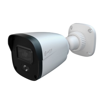 Câmara Bullet IP da gama B1 - Resolução 2 Mpx (1920x1080) - Lente 2.8 mm | Microfone integrado | DL 20m - Classificação dos seres humanos - Grau de protecção IP67 - PoE (IEEE802.3af)