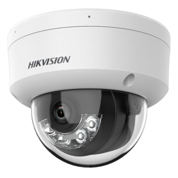 Cámara IP Cúpula Caminata - Gama Valor - 6 MP | Objetivo 2.8 mm | Micrófono incorporado - IV 30 m | WDR 120 dB - Papa | H.265+| IP67 | IK08 Detener. emocionante 2.0 - Web, Software CMS, Teléfono inteligente e NVR