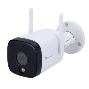 Câmara IP Wifi 4 Megapixel - 1/2.7” Progressive Scan CMOS - Resolução de 5 Megapixel (2880×1620) - Lente 2.8 mm - Iluminação dupla: IV + Luz branca: 30 m - WEB, DSS/PSS, Smartphone e NVR | IP67